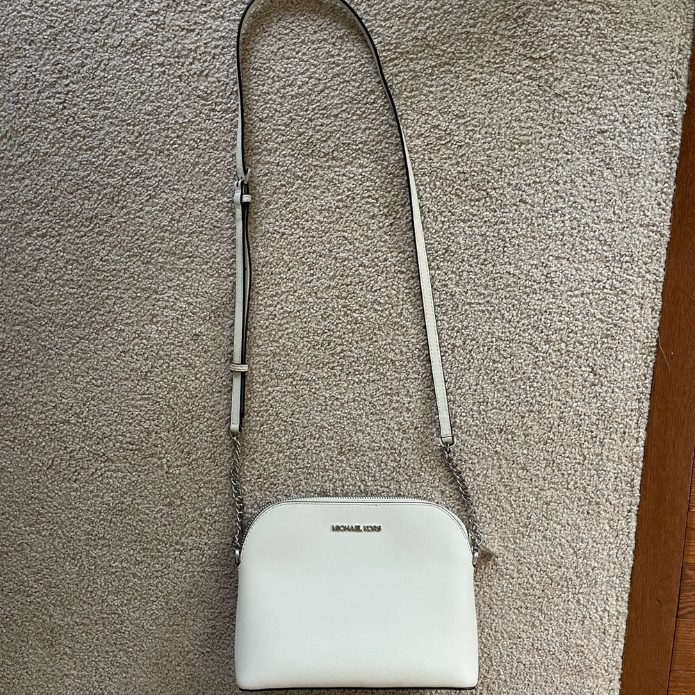 Michael Michael Kors white purse